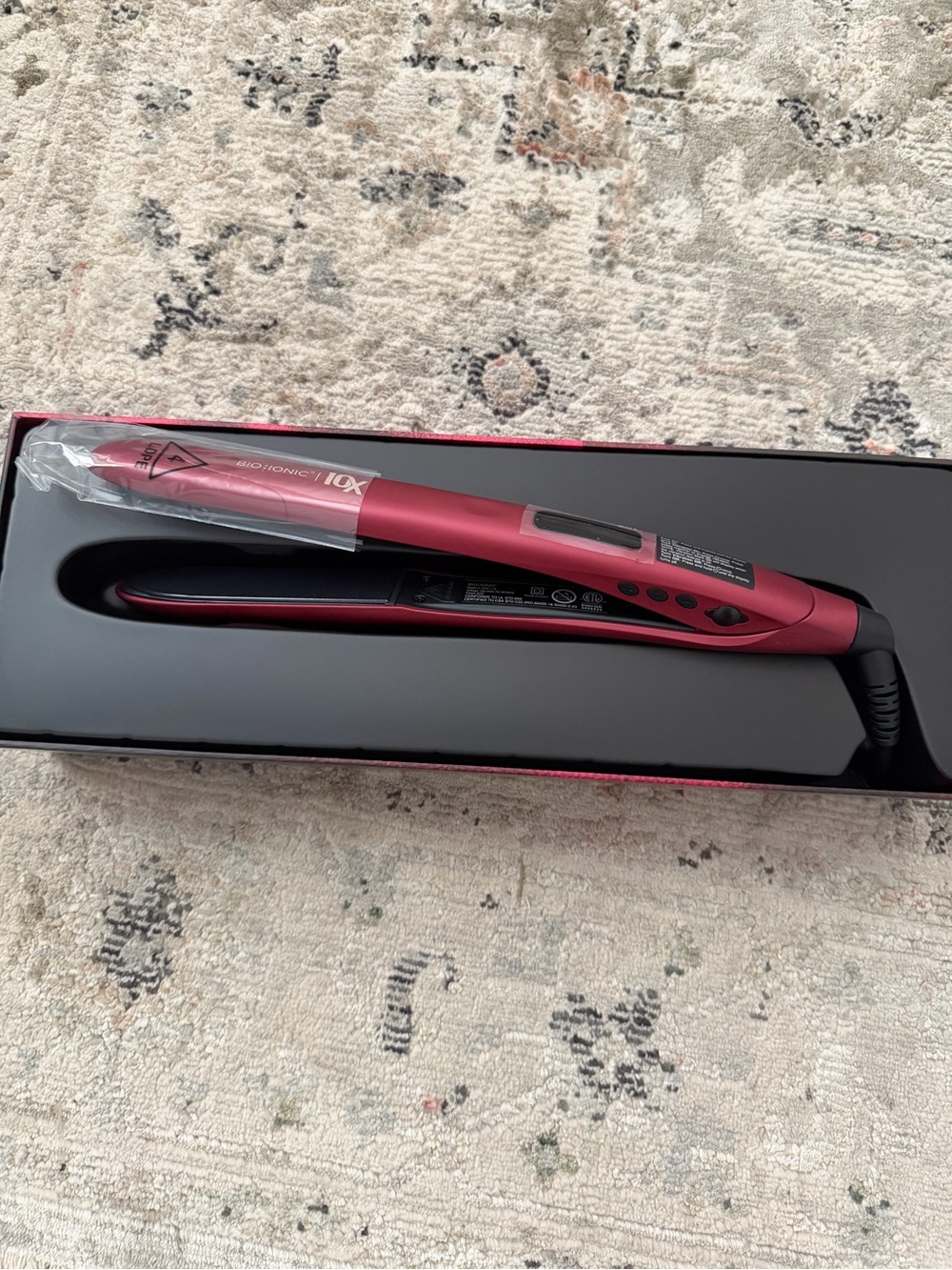 Bio ionic velvet rouge 10x Hair Straightener - Picture 4 of 4